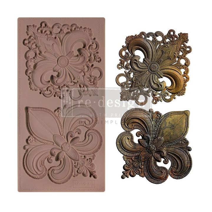 NEW! SALON DE LA Redesign Mould 5" x 10" - Rustic Farmhouse Charm