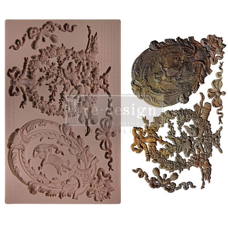 NEW! SALON DE LA PAIX Redesign Mould 5"x8" - Rustic Farmhouse Charm