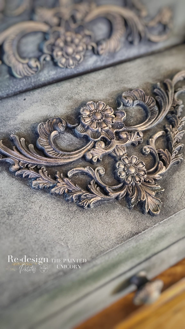 NEW! SALON DES GLACES Redesign Mould 5" x 10" - Rustic Farmhouse Charm
