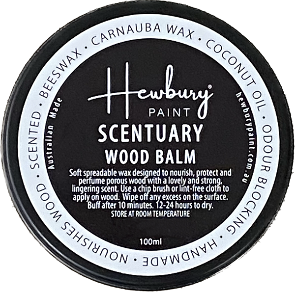 SCENTUARY WOOD BALM by Hewbury Paint® 100ml - Rustic Farmhouse Charm