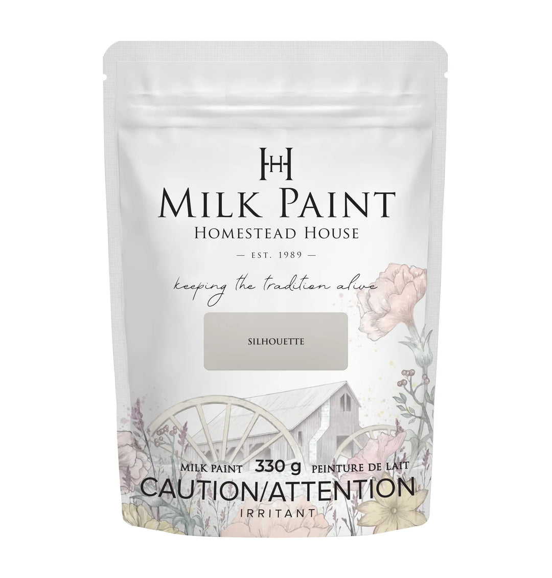 Homestead House Milk Paint - SILHOUETTE - Rustic Farmhouse Charm