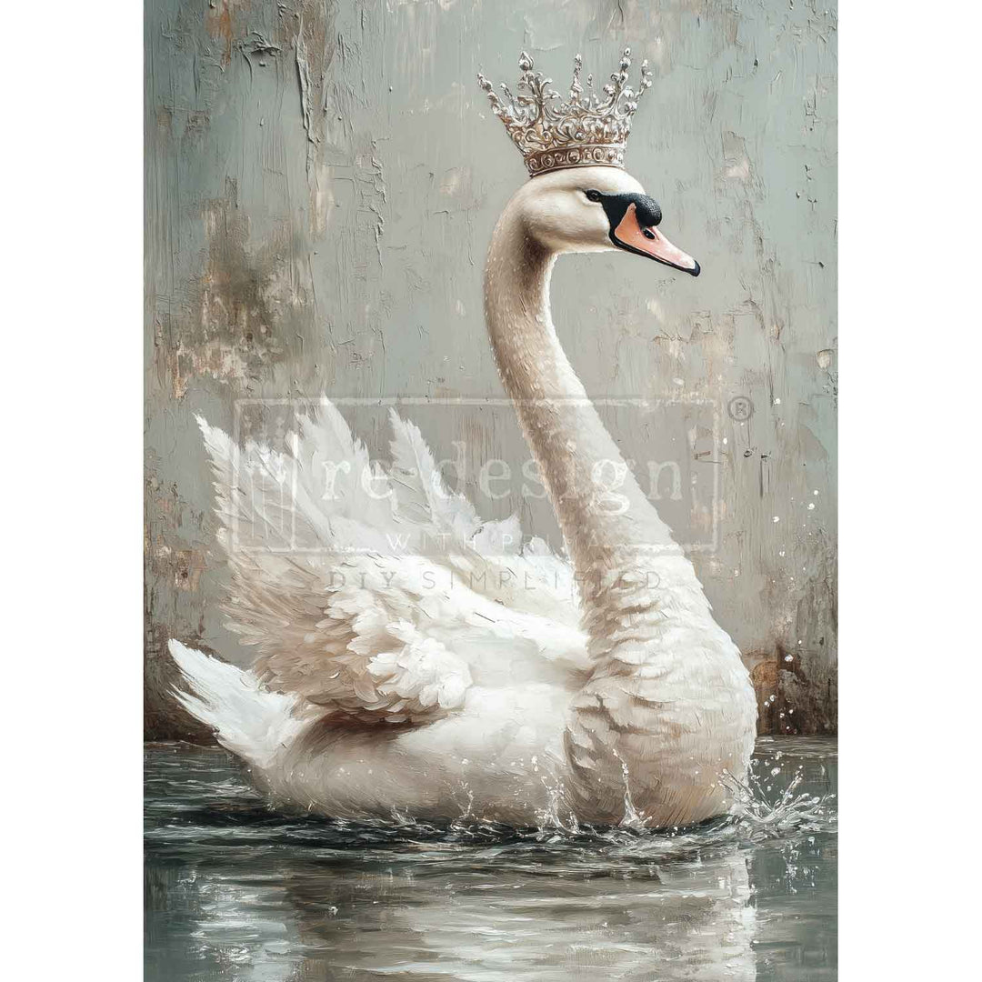 NEW! Redesign Limited A1 Decoupage Fibre Paper - SIREN'S SERENITY (59.44cm x 84.07cm) - Rustic Farmhouse Charm