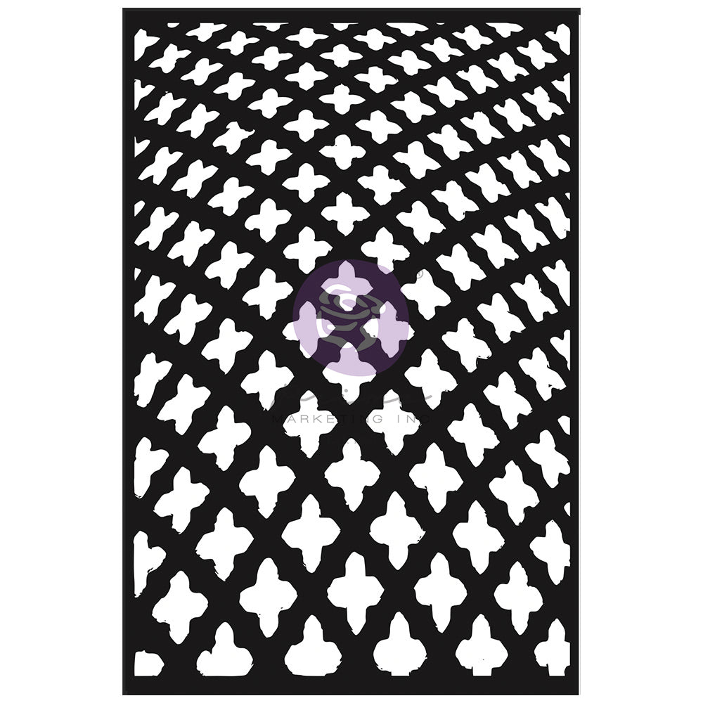 NEW! SKYLIGHTS Finnabair Stencil 6" x 9" - Rustic Farmhouse Charm