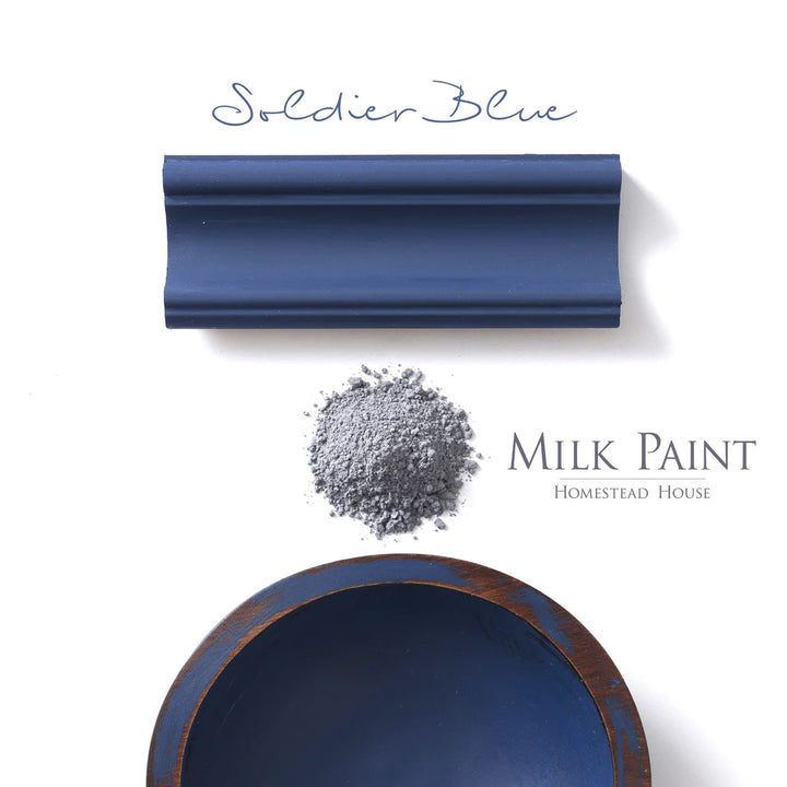 Homestead House Milk Paint - SOLDIER BLUE - Rustic Farmhouse Charm