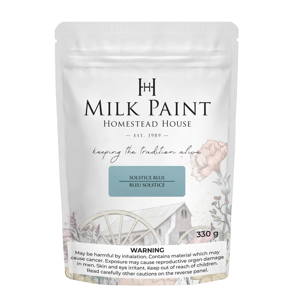 Homestead House Milk Paint - SOLSTICE BLUE - Rustic Farmhouse Charm