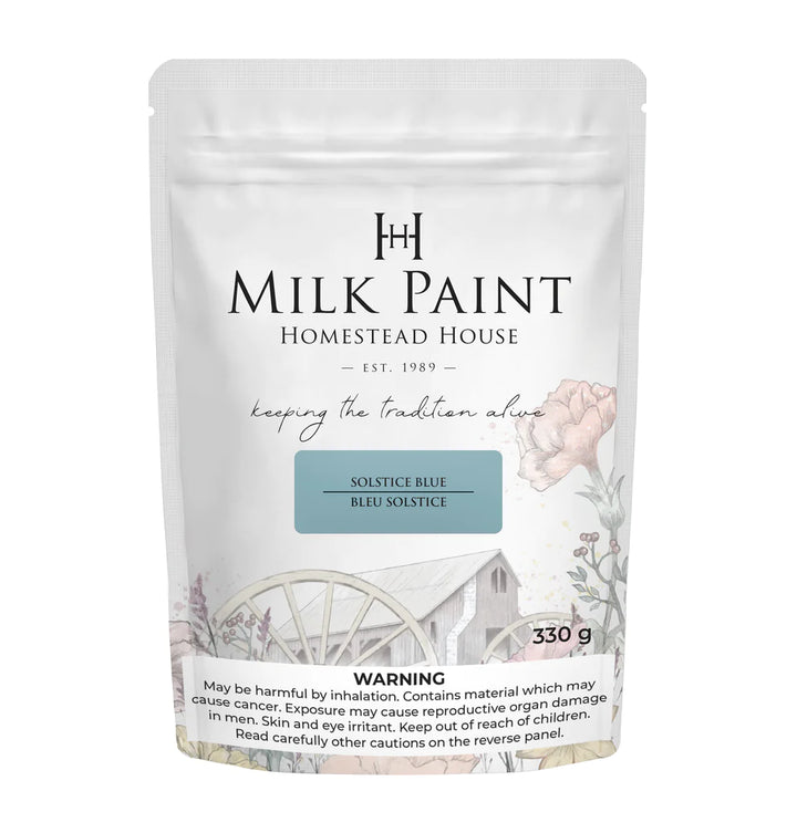 Homestead House Milk Paint - SOLSTICE BLUE - Rustic Farmhouse Charm
