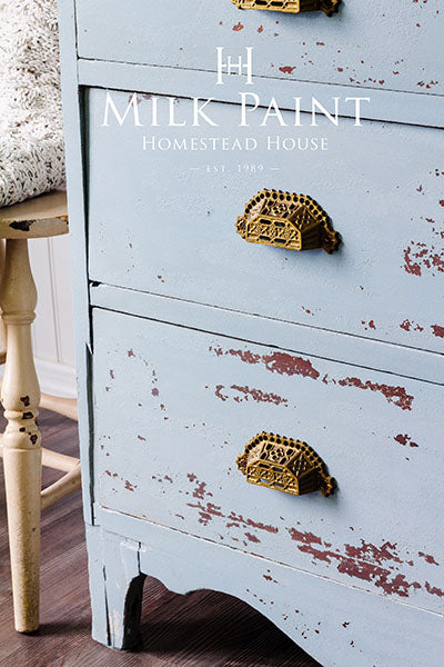 Homestead House Milk Paint - SOLSTICE BLUE - Rustic Farmhouse Charm