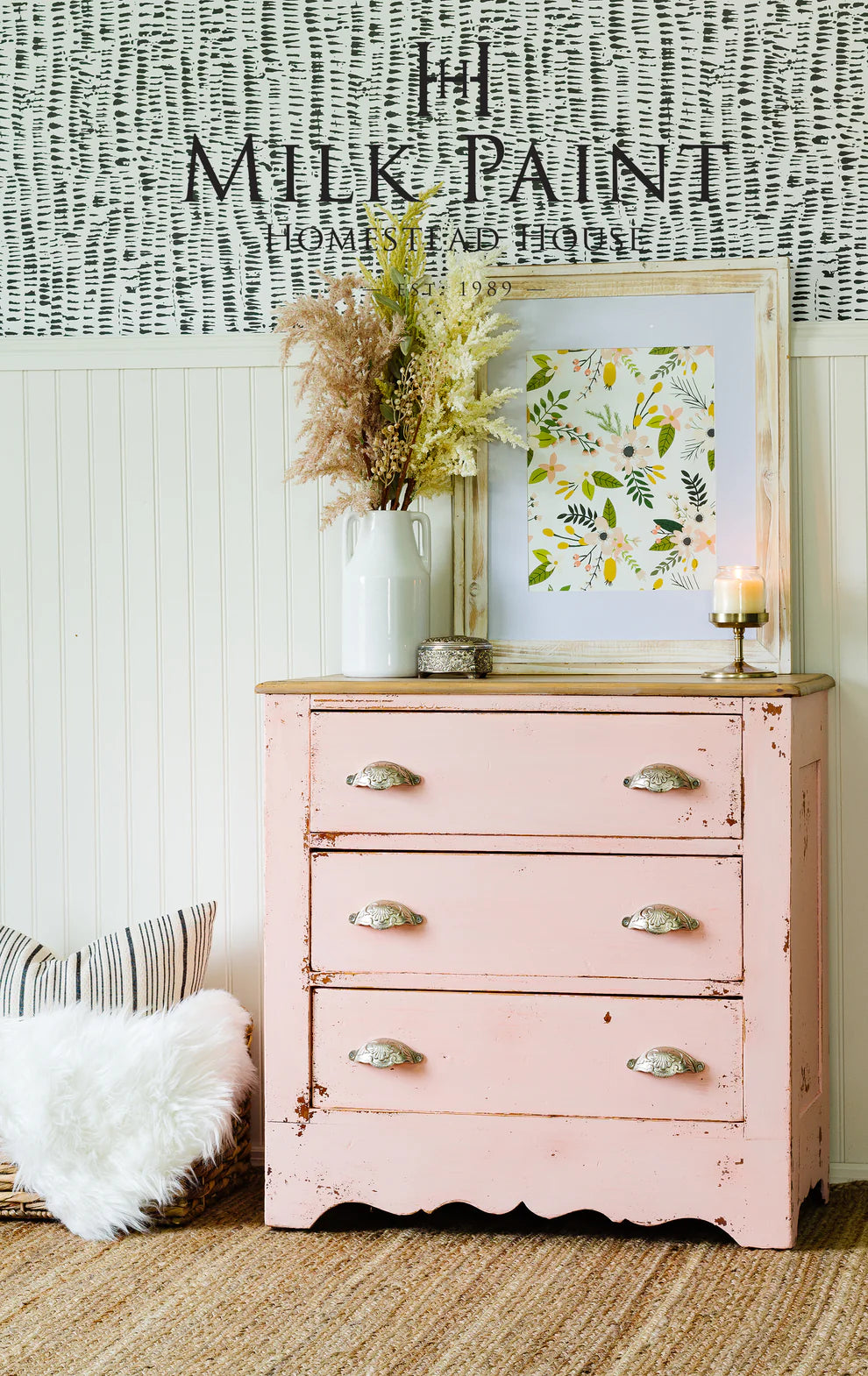 Homestead House Milk Paint - SPRING BLOSSOM - Rustic Farmhouse Charm