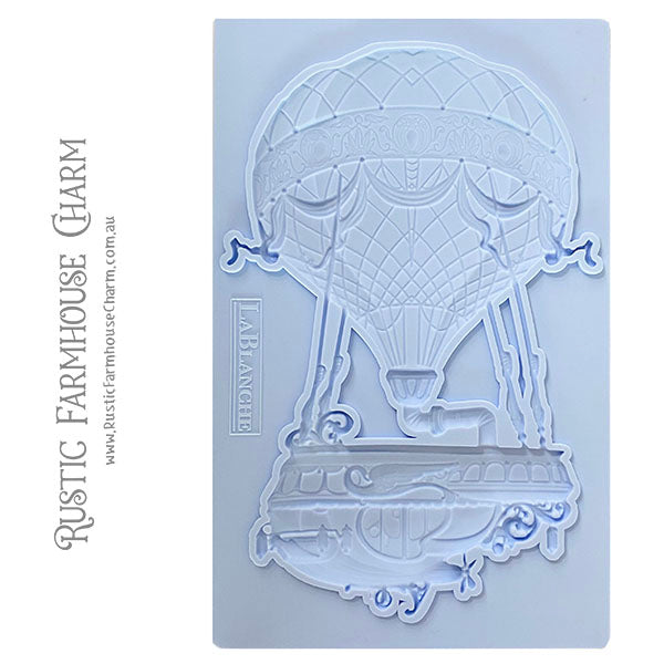 LaBlanche Mould - STEAMPUNK BALLOON (12.7 cm x 20.3 cm) - Rustic Farmhouse Charm