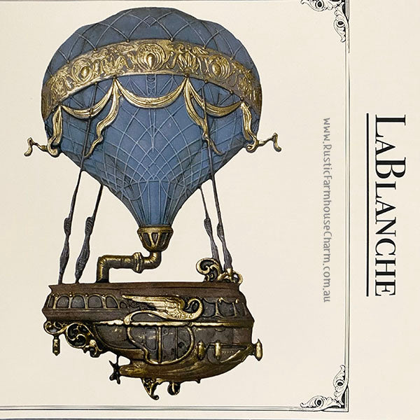 LaBlanche Mould - STEAMPUNK BALLOON (12.7 cm x 20.3 cm) - Rustic Farmhouse Charm