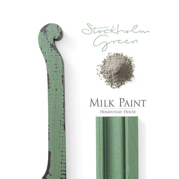 Homestead House Milk Paint - STOCKOLM GREEN - Rustic Farmhouse Charm