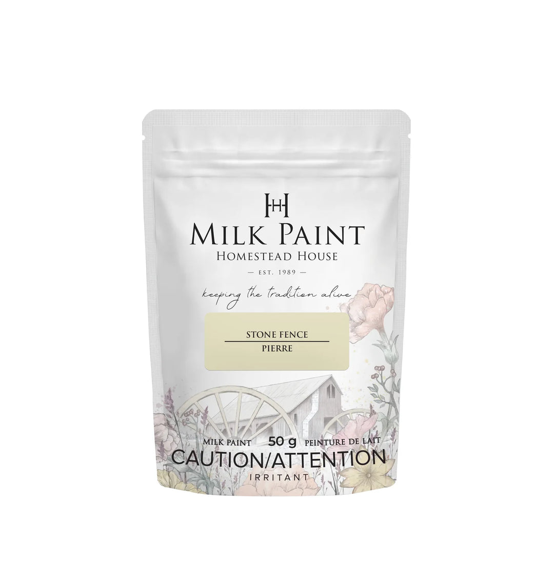 Homestead House Milk Paint - STONE FENCE - Rustic Farmhouse Charm
