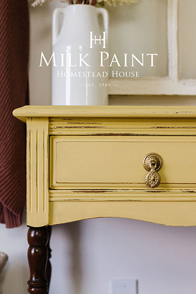 Homestead House Milk Paint - SWEDISH YELLOW - Rustic Farmhouse Charm