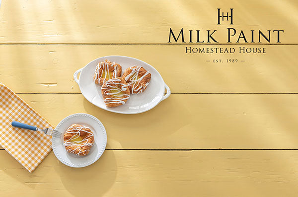 Homestead House Milk Paint - SWEDISH YELLOW - Rustic Farmhouse Charm
