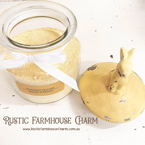 Homestead House Milk Paint - SWEDISH YELLOW - Rustic Farmhouse Charm