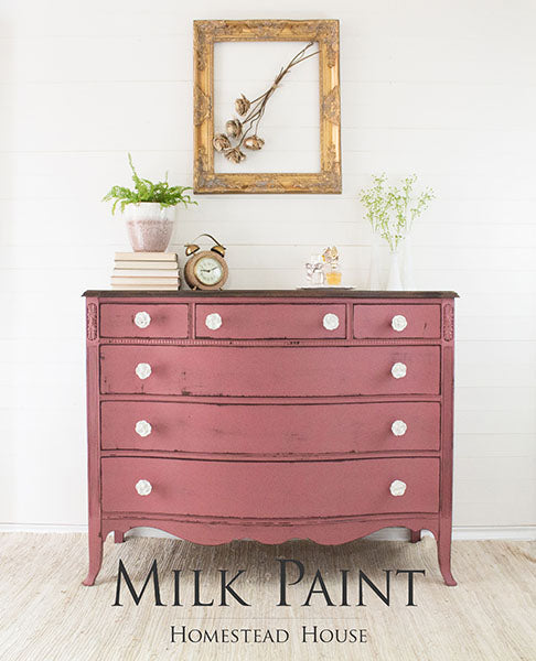 Homestead House Milk Paint - TEXAS ROSE - Rustic Farmhouse Charm