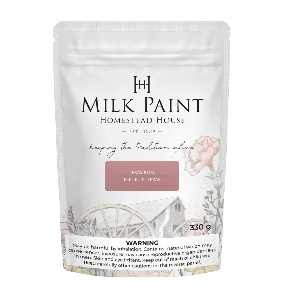 Homestead House Milk Paint - TEXAS ROSE - Rustic Farmhouse Charm