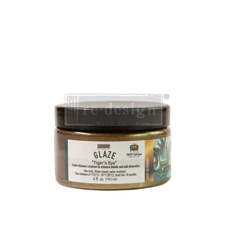 NEW! TIGER'S EYE Redesign Glaze by Cece (118ml) - Rustic Farmhouse Charm