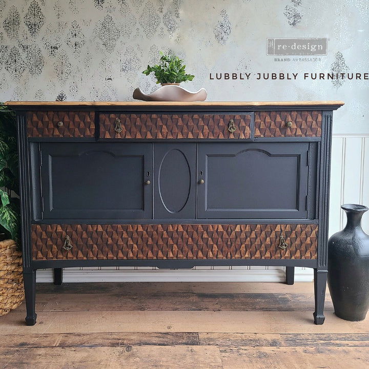 NEW! TIMBER LUXE Redesign A1 Decoupage Fibre Paper (59.44cm x 84.07cm) - Rustic Farmhouse Charm