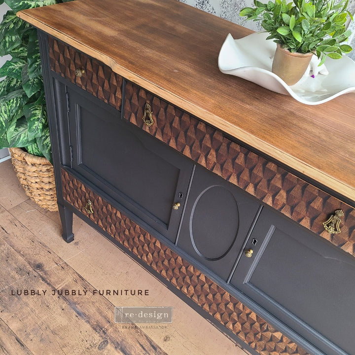 NEW! TIMBER LUXE Redesign A1 Decoupage Fibre Paper (59.44cm x 84.07cm) - Rustic Farmhouse Charm
