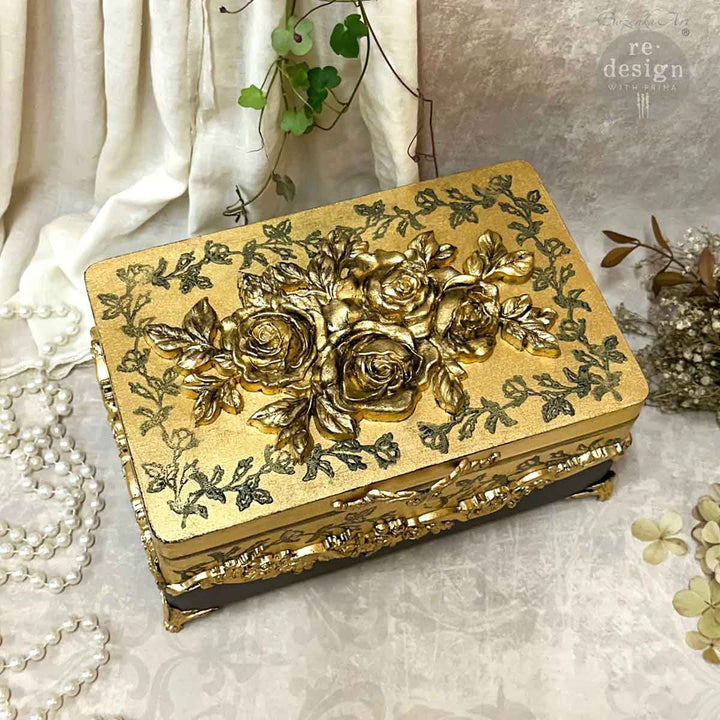 NEW! Redesign Décor Poly - TIMELESS PETALS (12.1cm x 20.3cm) - Rustic Farmhouse Charm
