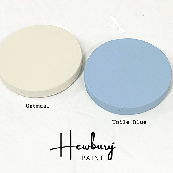 NEW! OATMEAL Hi-Cover White Range by Hewbury Paint® - Rustic Farmhouse Charm