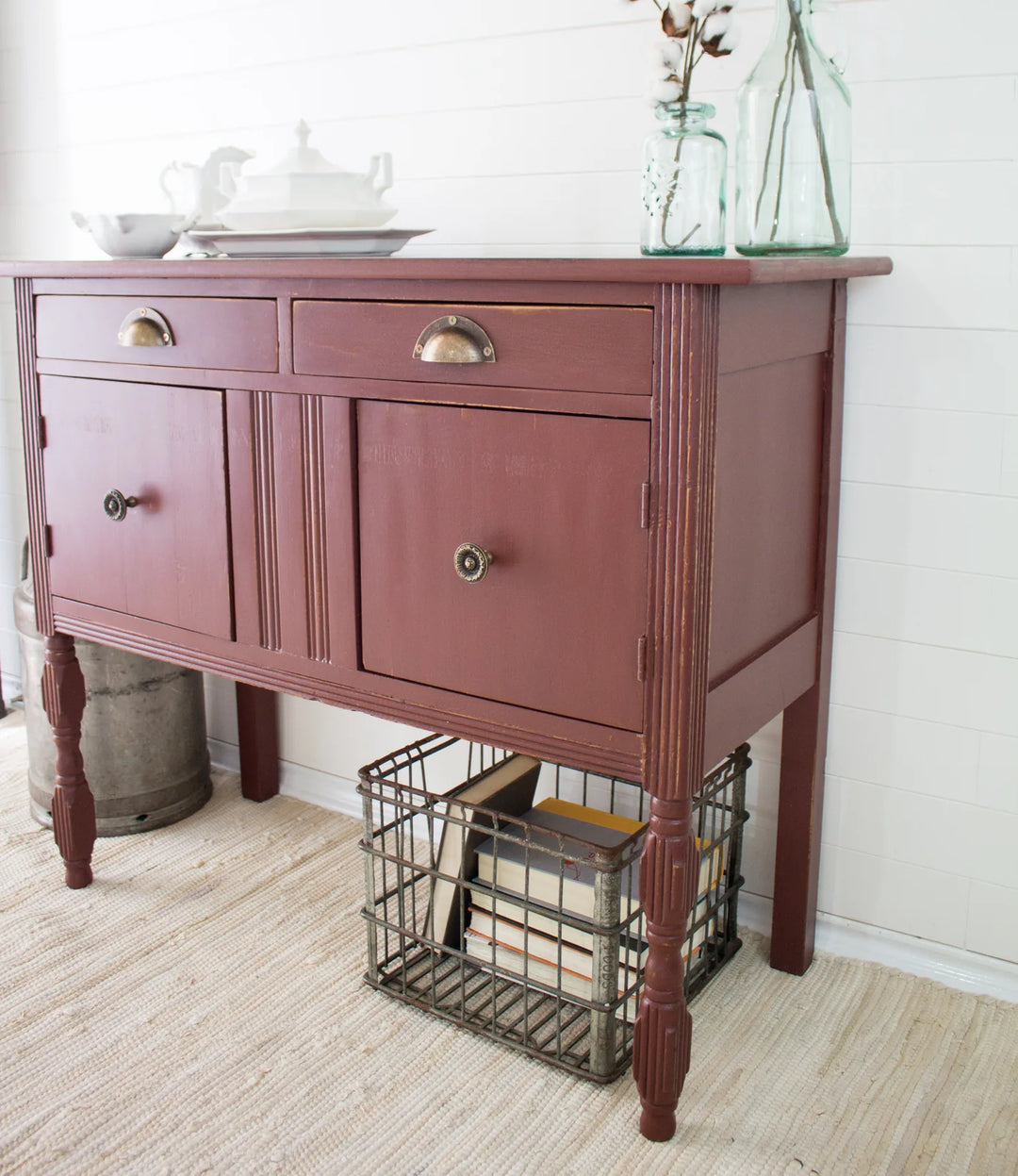 Homestead House Milk Paint - TRADING POST RED - Rustic Farmhouse Charm