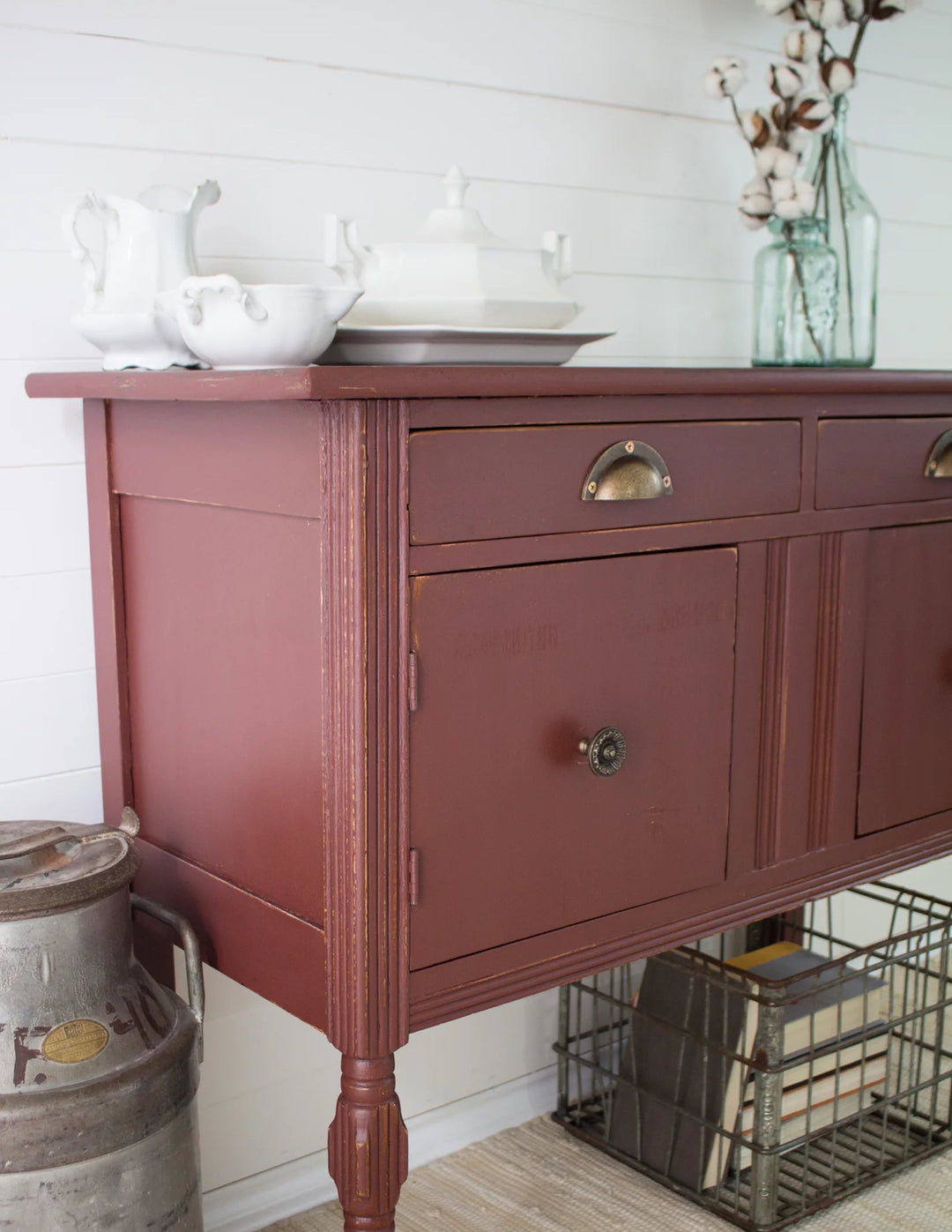 Homestead House Milk Paint - TRADING POST RED - Rustic Farmhouse Charm
