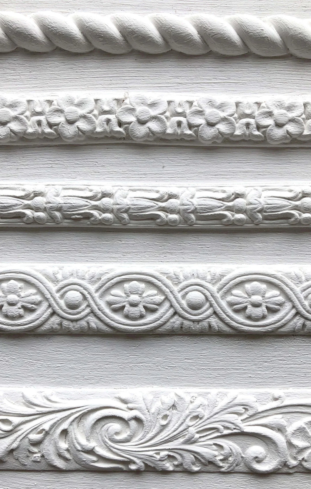 TRIMMINGS 2 Mould by IOD (6"x10", 15.24cm x 25.4cm) - Rustic Farmhouse Charm