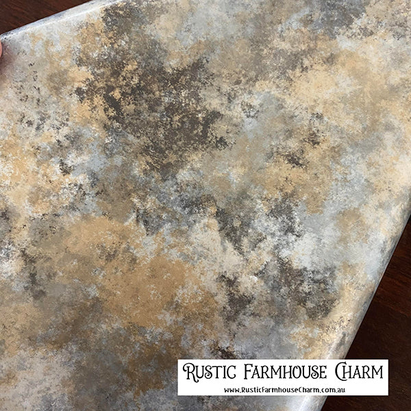 TUSCANY HAZE Metallic Foil - Rustic Farmhouse Charm