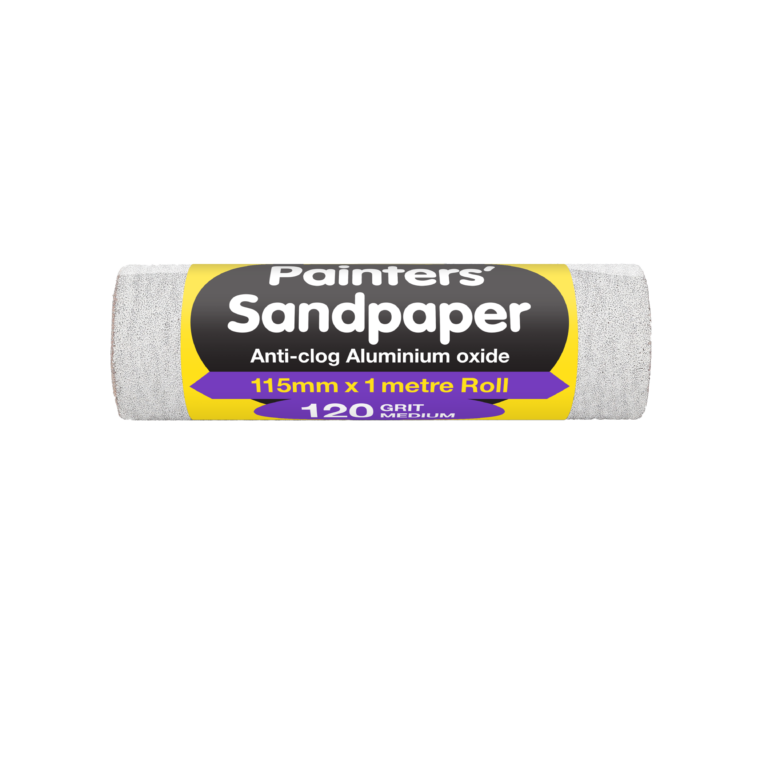 UNi-PRO Aluminium Oxide Sandpaper Roll 120-Grit 115mm x 1metre - Rustic Farmhouse Charm