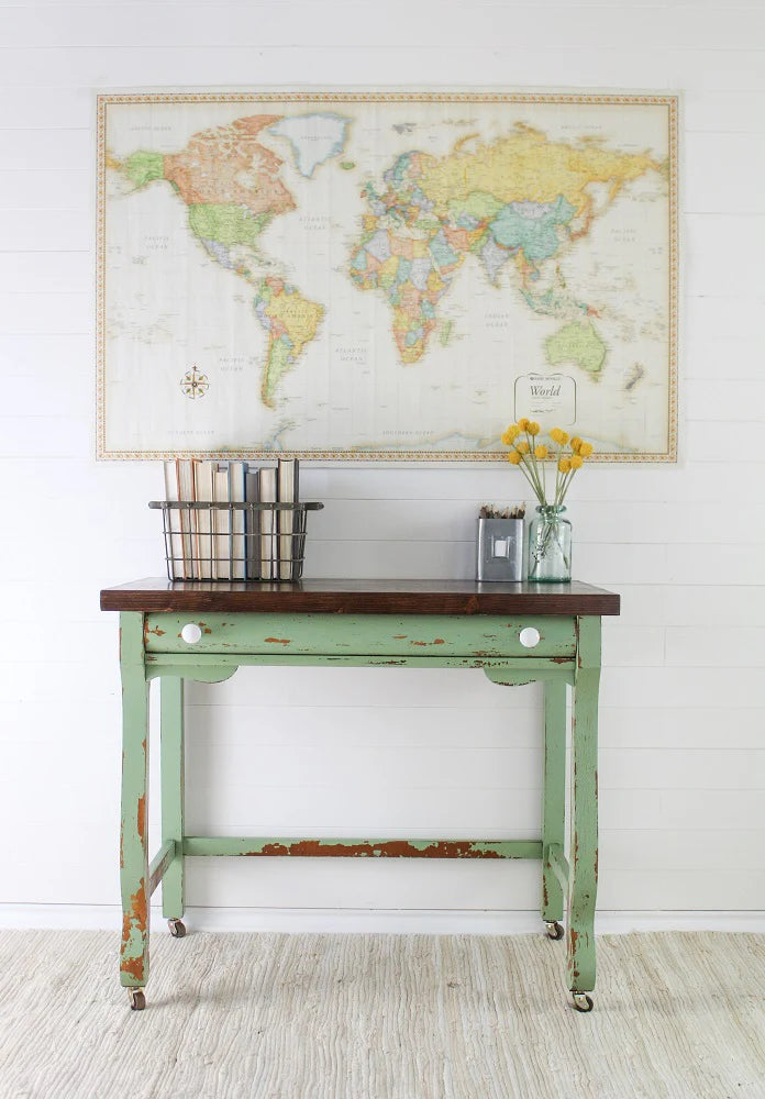 Homestead House Milk Paint - UPPER CANADA GREEN - Rustic Farmhouse Charm