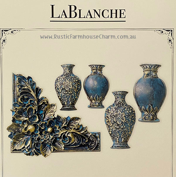 LaBlanche Mould - VASES (12.7 cm x 20.3 cm) - Rustic Farmhouse Charm