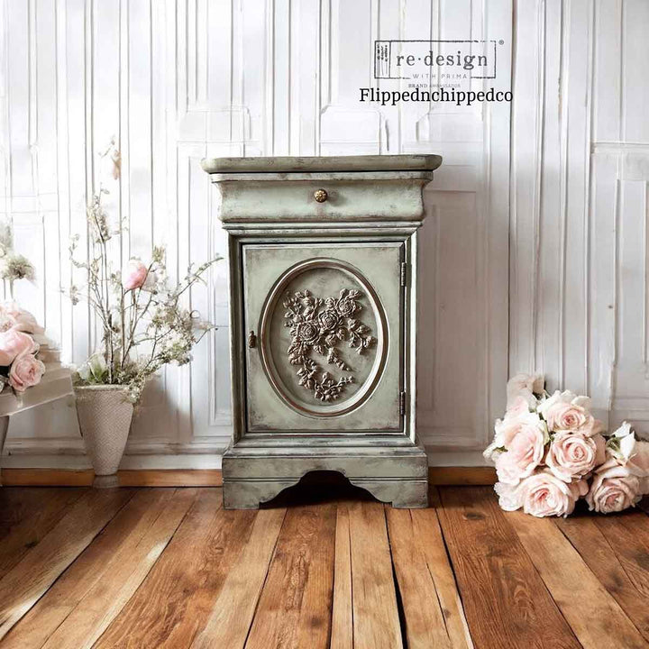 NEW! Redesign Décor Poly - VELVET CASCADE LEFT (24.1cm x 17.8cm x 1.3cm) - Rustic Farmhouse Charm