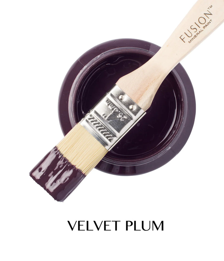 NEW! Fusion™ Mineral Paint - VELVET PLUM - Rustic Farmhouse Charm