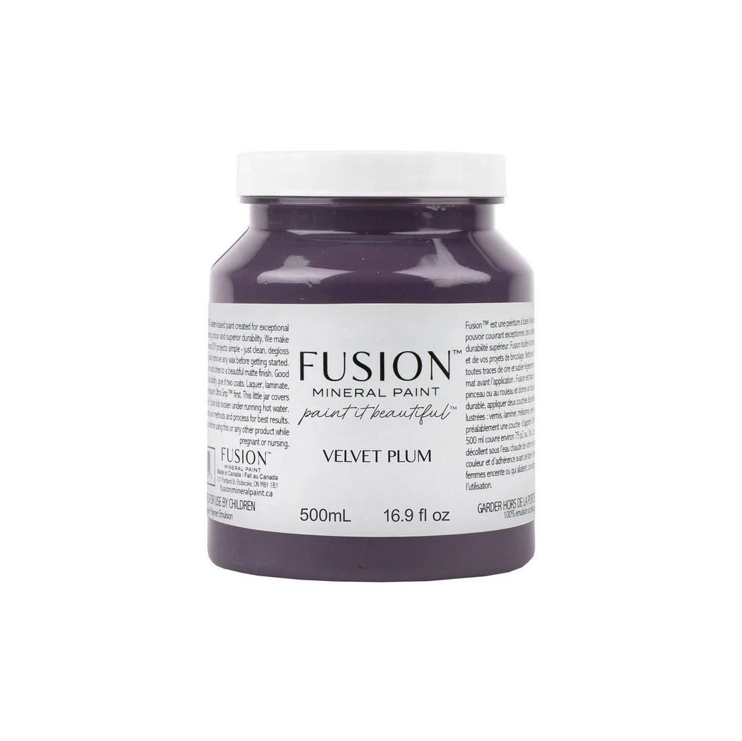 NEW! Fusion™ Mineral Paint - VELVET PLUM - Rustic Farmhouse Charm