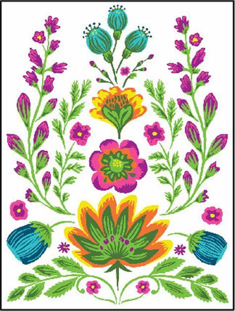 NEW! VIDA FLORA Paint Inlay by IOD (set of eight 12"x16" sheets) - Rustic Farmhouse Charm