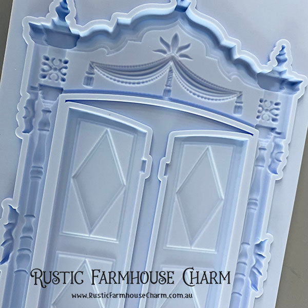 LaBlanche Mould - VINTAGE WINDOW (12.7 cm x 20.3 cm) - Rustic Farmhouse Charm