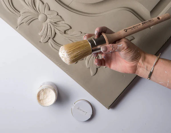 Staalmeester® Natural Bristle Wax Brush 38mm - Classic Series 3600 #20 - Rustic Farmhouse Charm