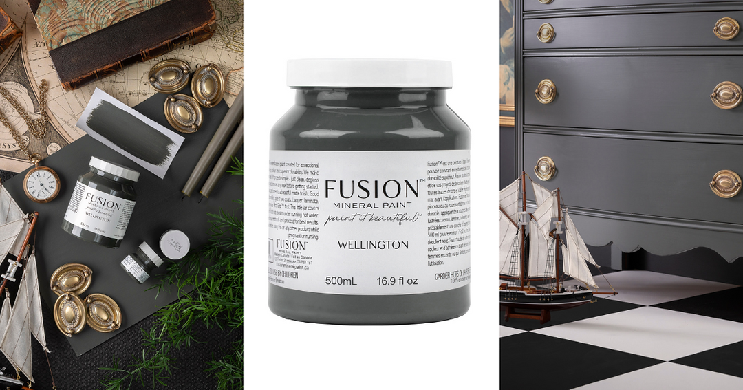 NEW! WELLINGTON Fusion™ Mineral Paint - Rustic Farmhouse Charm