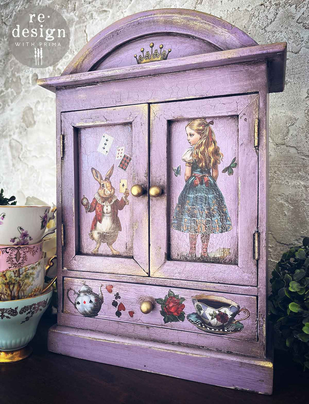 Redesign Middy Transfer - WHIMSICAL REALM (3 sheets, each 21.59cm x 27.94cm) - Rustic Farmhouse Charm