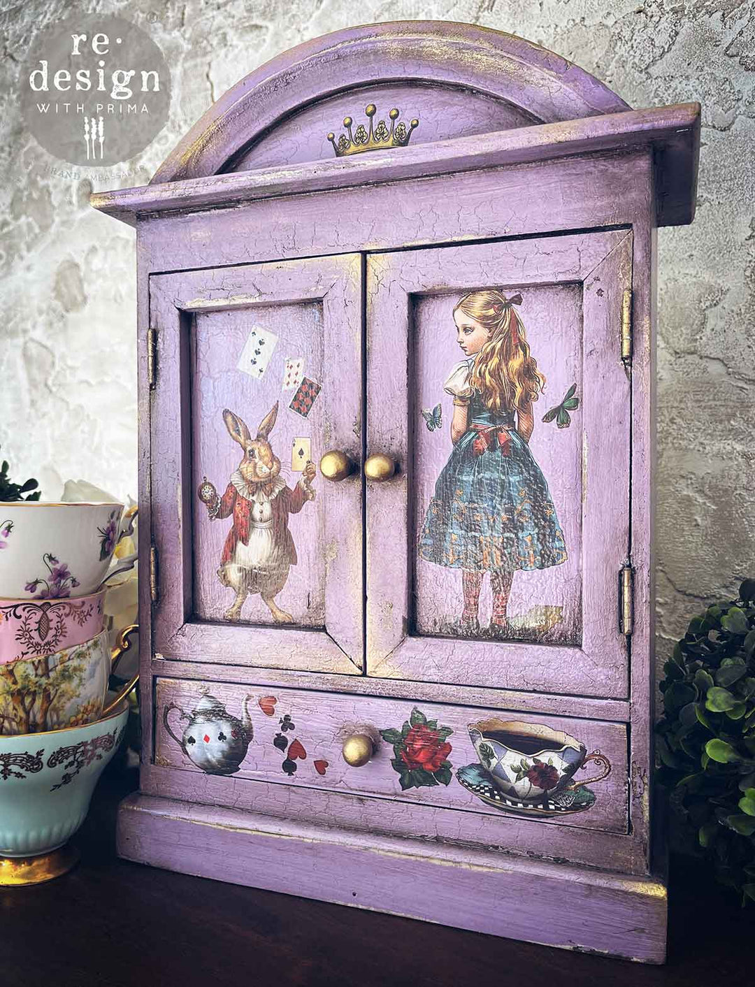 Redesign Middy Transfer - WHIMSICAL REALM (3 sheets, each 21.59cm x 27.94cm) - Rustic Farmhouse Charm