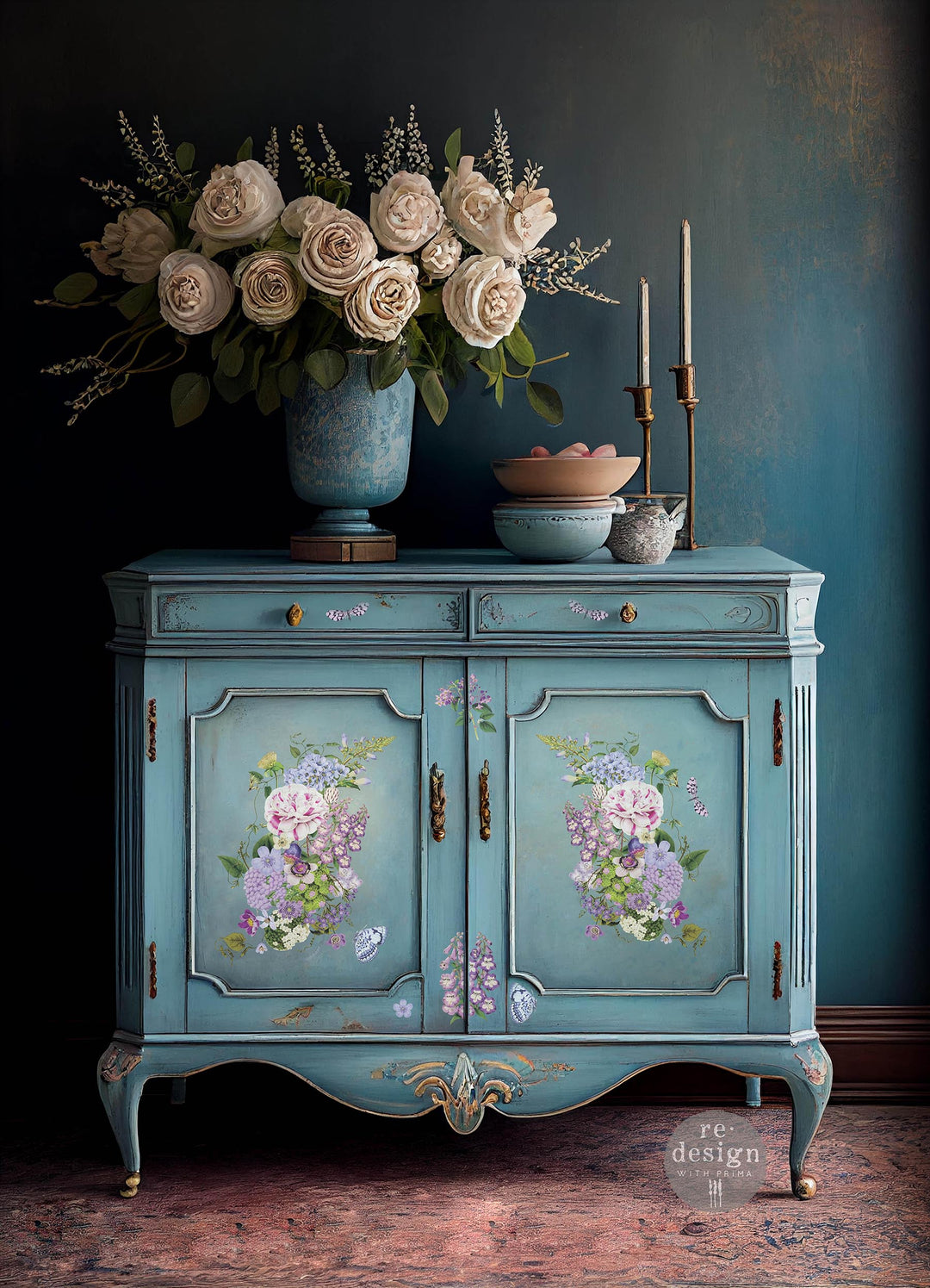 WILD AMOROUS Redesign Middy Transfer (3 sheets, each 21.59cm x 27.94cm) - Rustic Farmhouse Charm