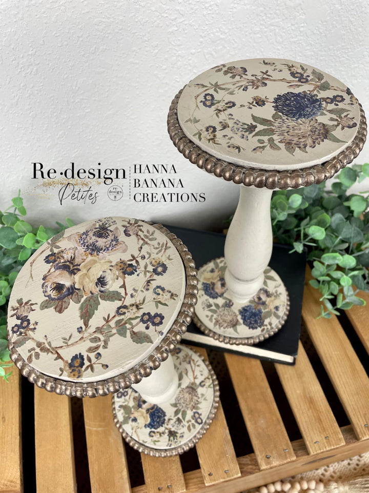 Redesign H20 Transfer - WILD GARDEN (2 sheets, each 21.59cm x 27.94cm) - Rustic Farmhouse Charm