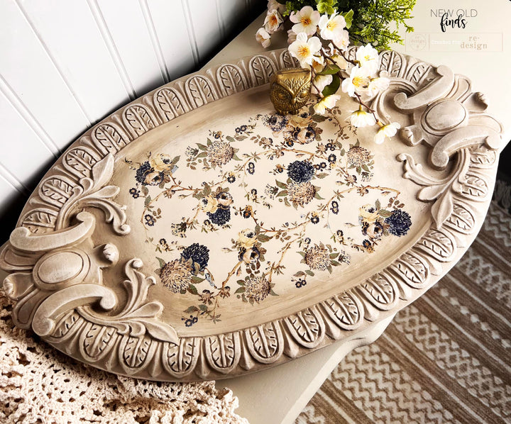 Redesign H20 Transfer - WILD GARDEN (2 sheets, each 21.59cm x 27.94cm) - Rustic Farmhouse Charm