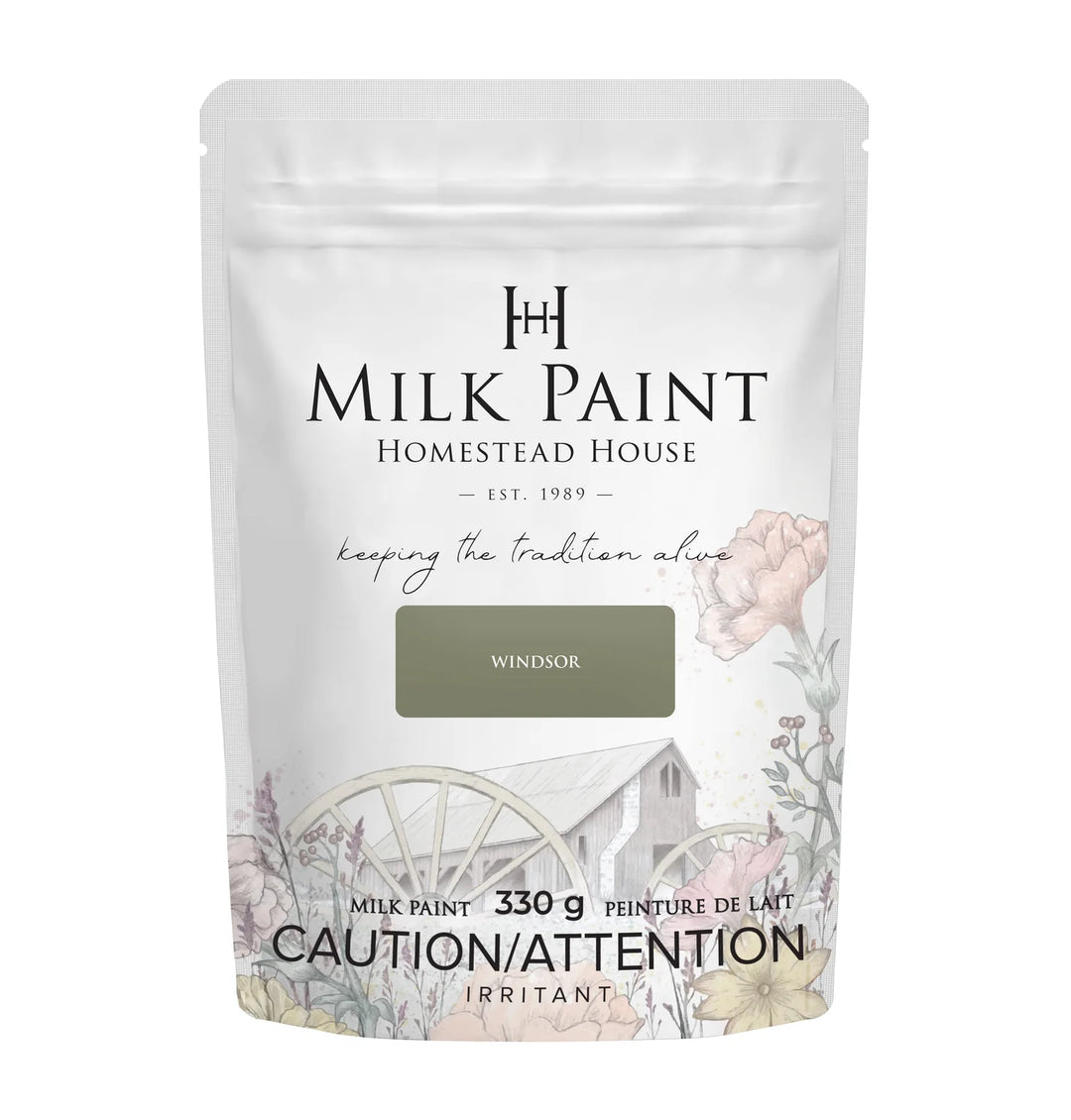 Homestead House Milk Paint - WINDSOR GREEN - Rustic Farmhouse Charm