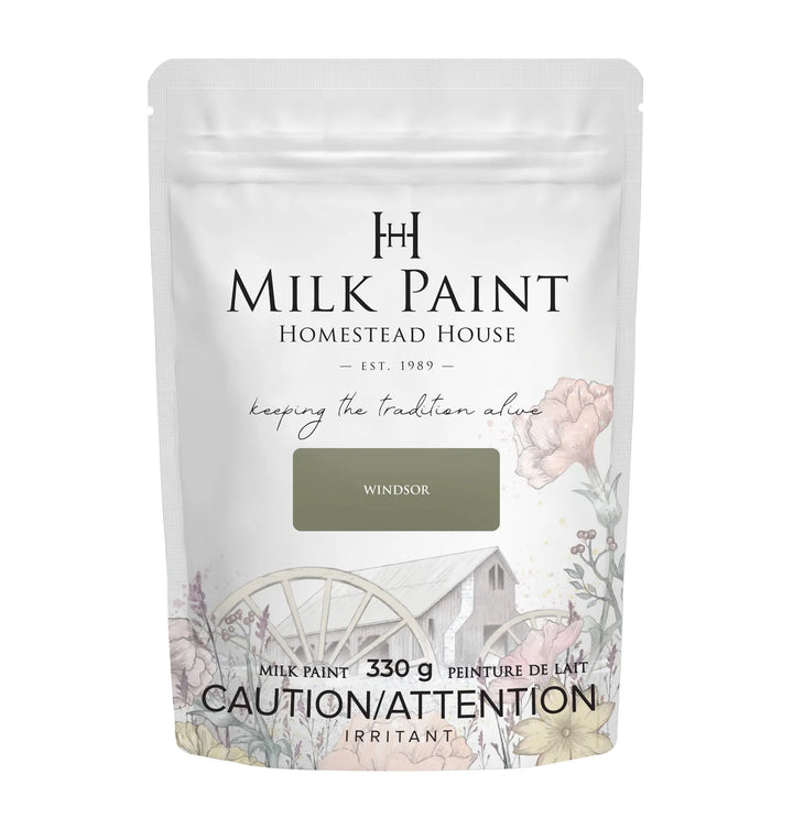 Homestead House Milk Paint - WINDSOR GREEN - Rustic Farmhouse Charm