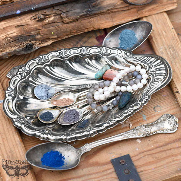 WINTER TALES Mica Powder Set by Finnabair Prima - Rustic Farmhouse Charm