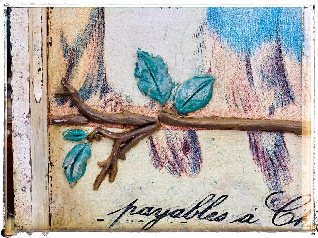 Workshop by My White Picket Fence: "BIRDS ON A BRANCH TRAY" - Rustic Farmhouse Charm