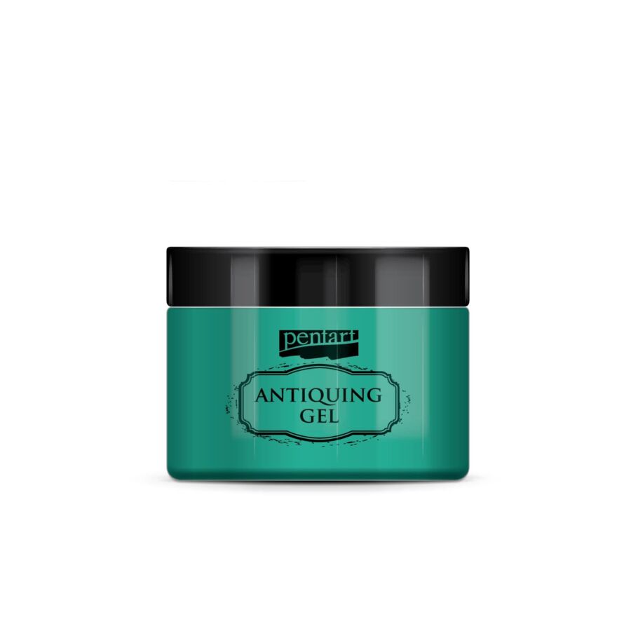 PATINA GREEN Antiquing Gel by Pentart 150ml - Rustic Farmhouse Charm